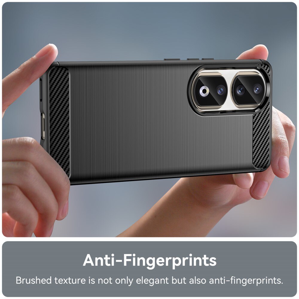 Coque TPU Brushed  Honor 90 Pro, [FÄRG}