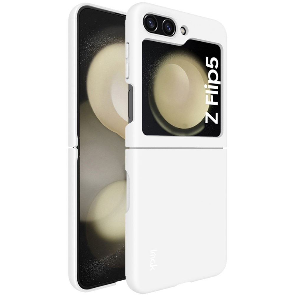 Coque rigide Samsung Galaxy Z Flip 5, blanc