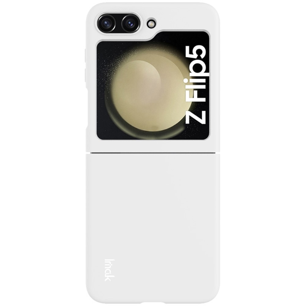 Coque rigide Samsung Galaxy Z Flip 5, blanc