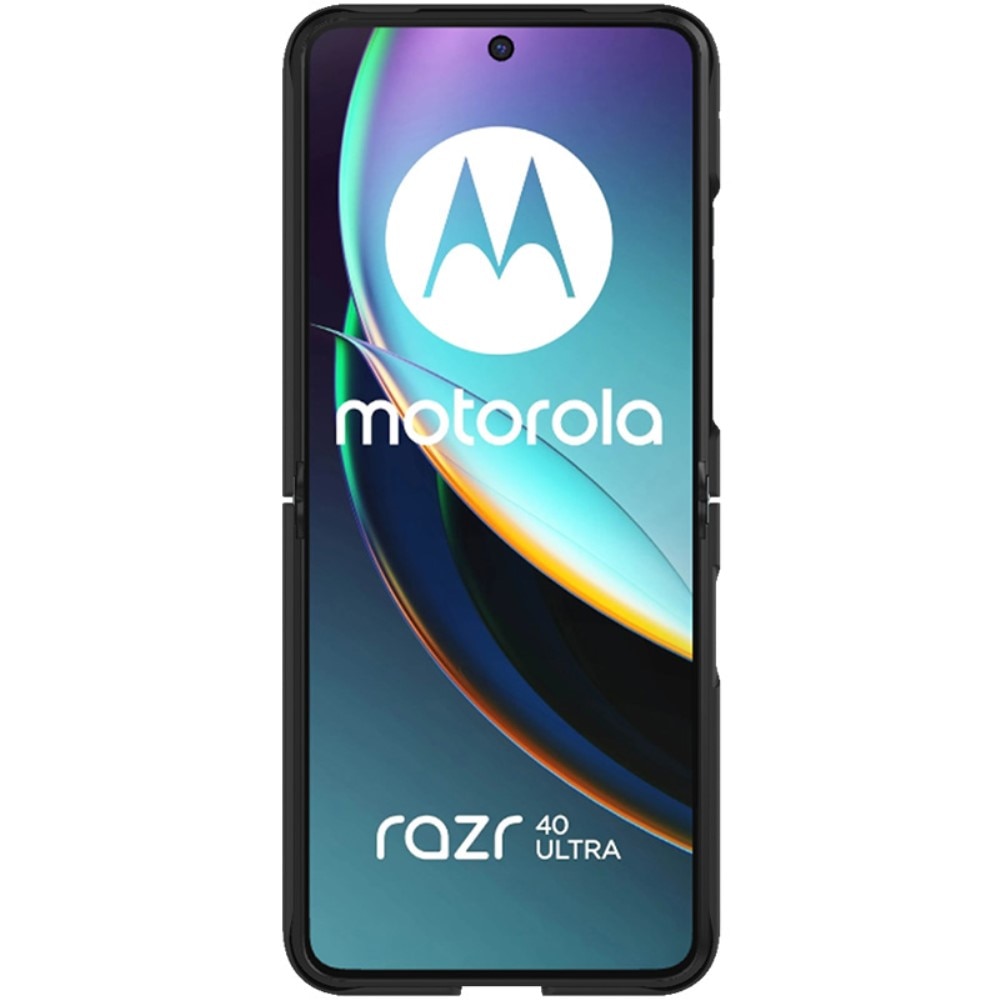 Coque rigide Motorola Razr 40 Ultra, noir