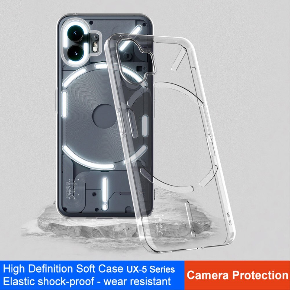 Coque TPU Case Nothing Phone 2, Crystal Clear