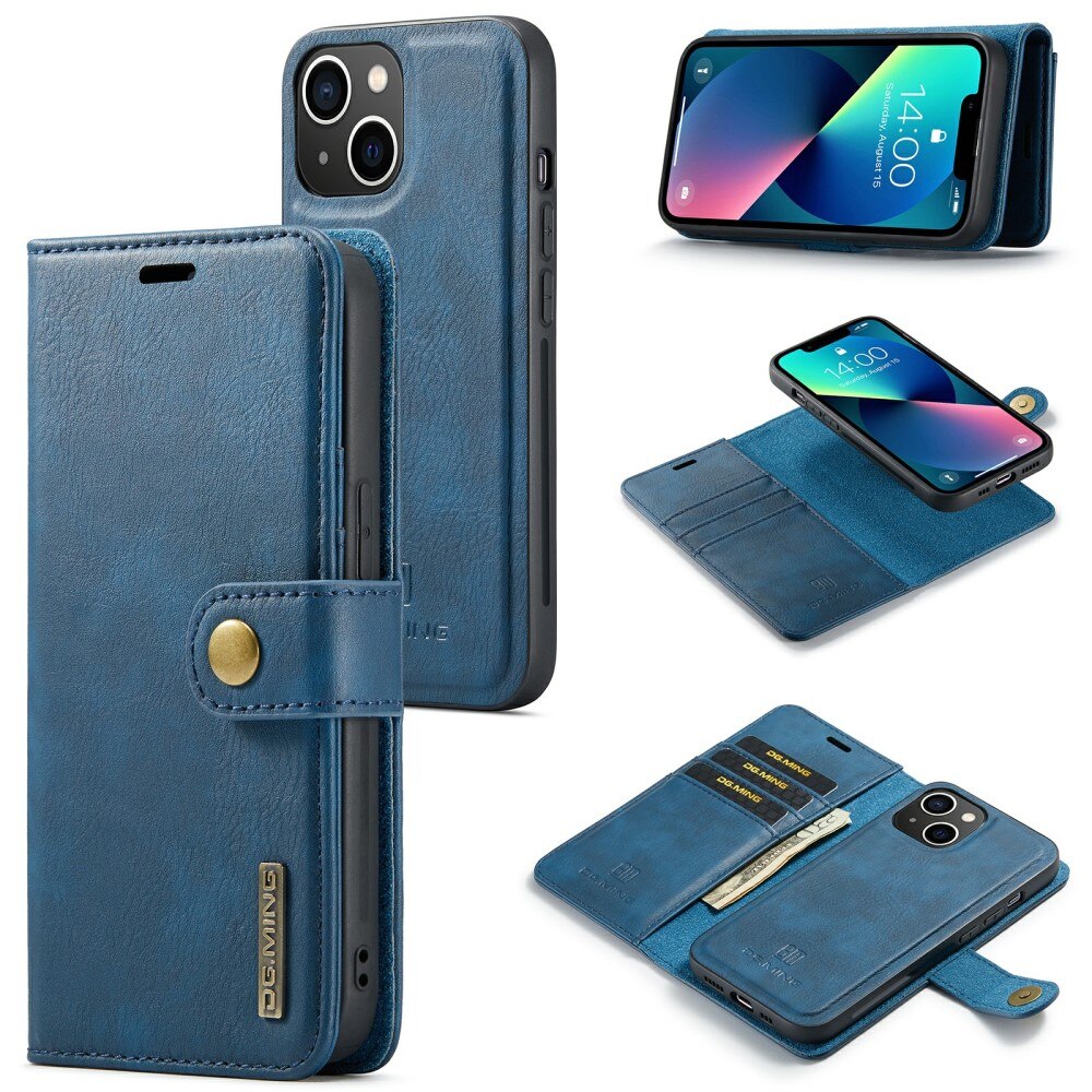 Étui portefeuille Magnet Wallet iPhone 15, Blue