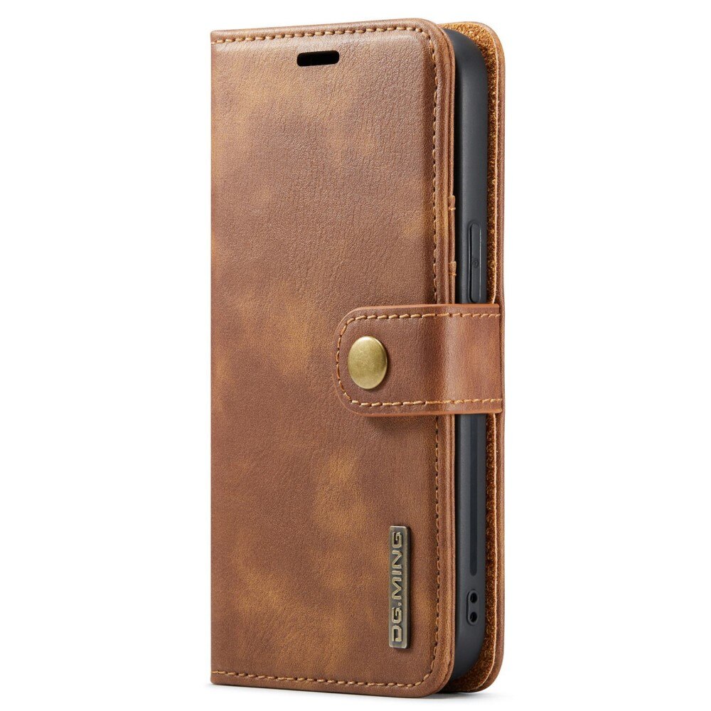 Étui portefeuille Magnet Wallet iPhone 15, Cognac