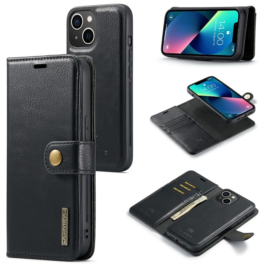 Étui portefeuille Magnet Wallet iPhone 15 Plus, Black