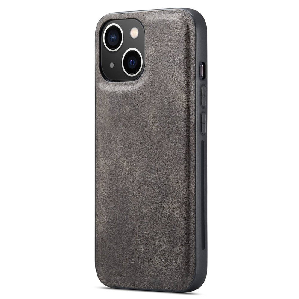 Étui portefeuille Magnet Wallet iPhone 15 Plus, Brown