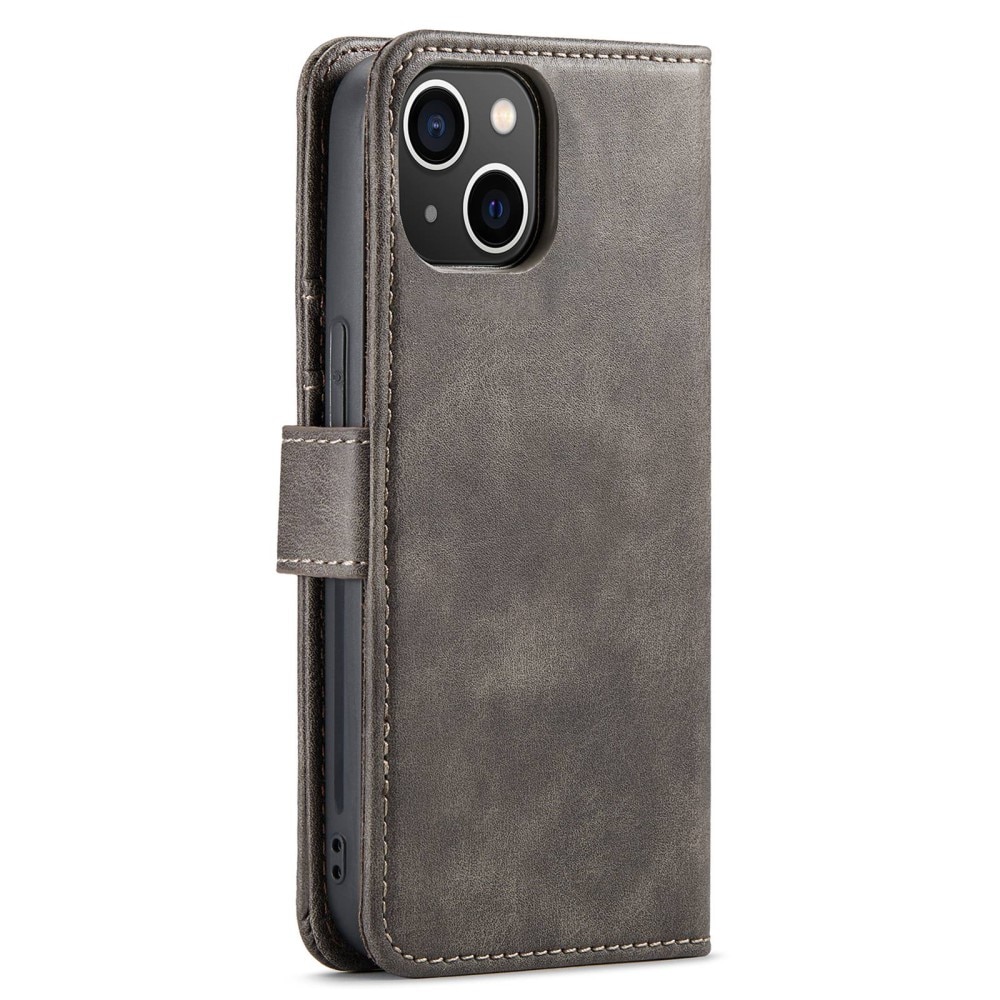 Étui portefeuille Magnet Wallet iPhone 15 Plus, Brown