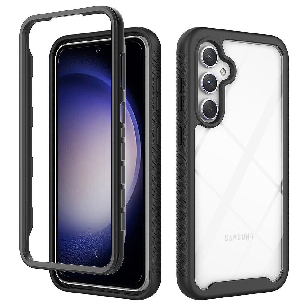 Coque de couverture complète Samsung Galaxy S23 FE, Noir