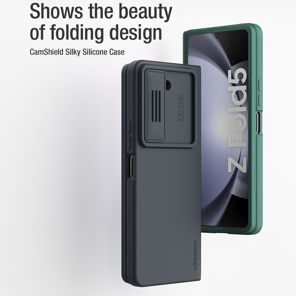Coque Soft CamShield Samsung Galaxy Z Fold 5, noir