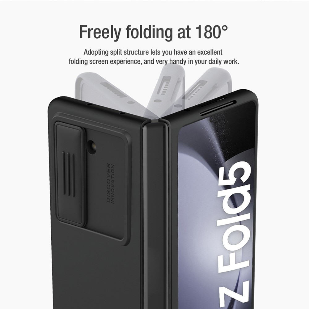 Coque Soft CamShield Samsung Galaxy Z Fold 5, noir