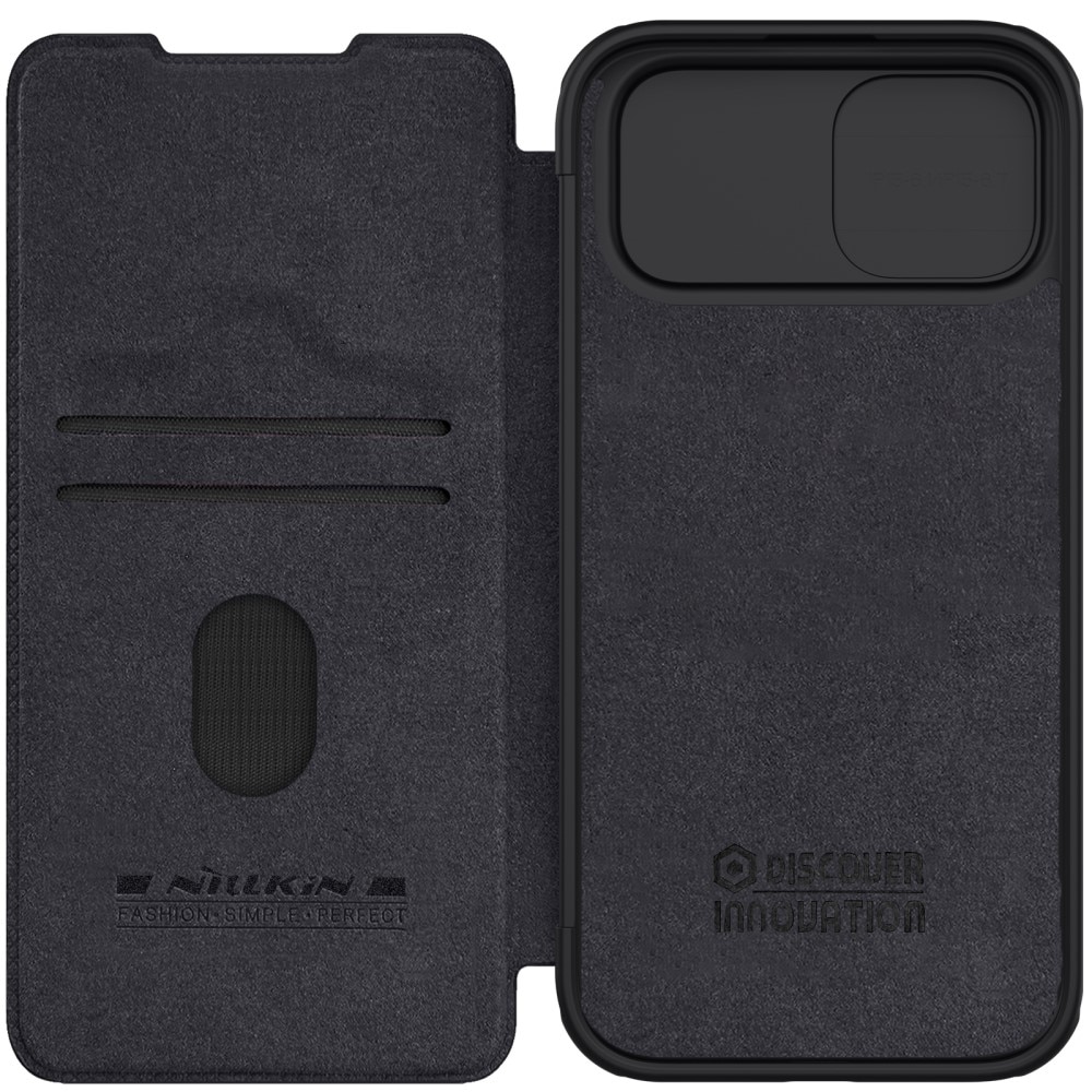 Etui Qin Pro CamShield iPhone 15 Black