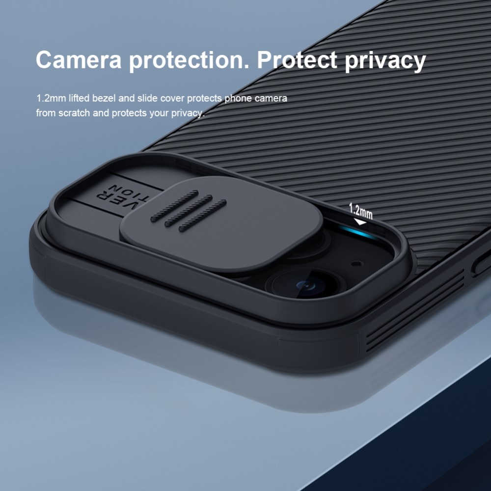 Coque CamShield iPhone 15, Noir