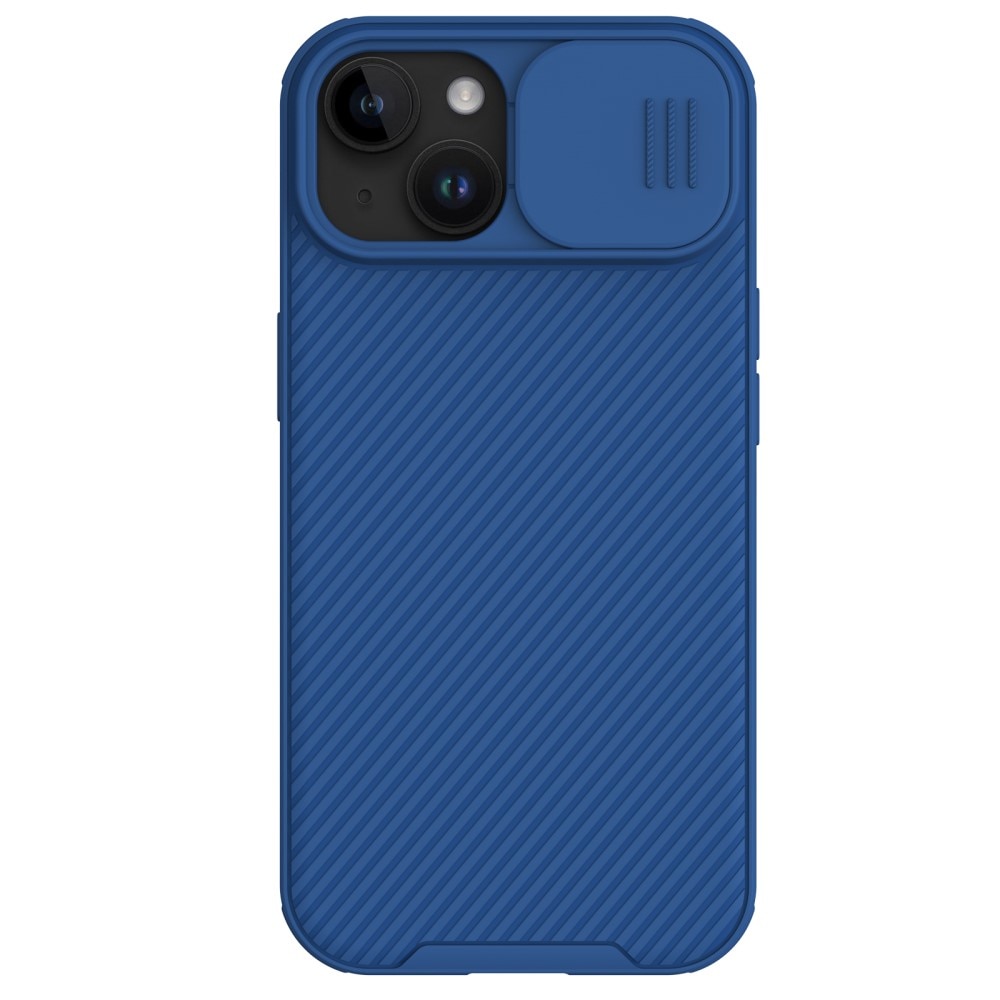 Coque CamShield iPhone 15, bleu