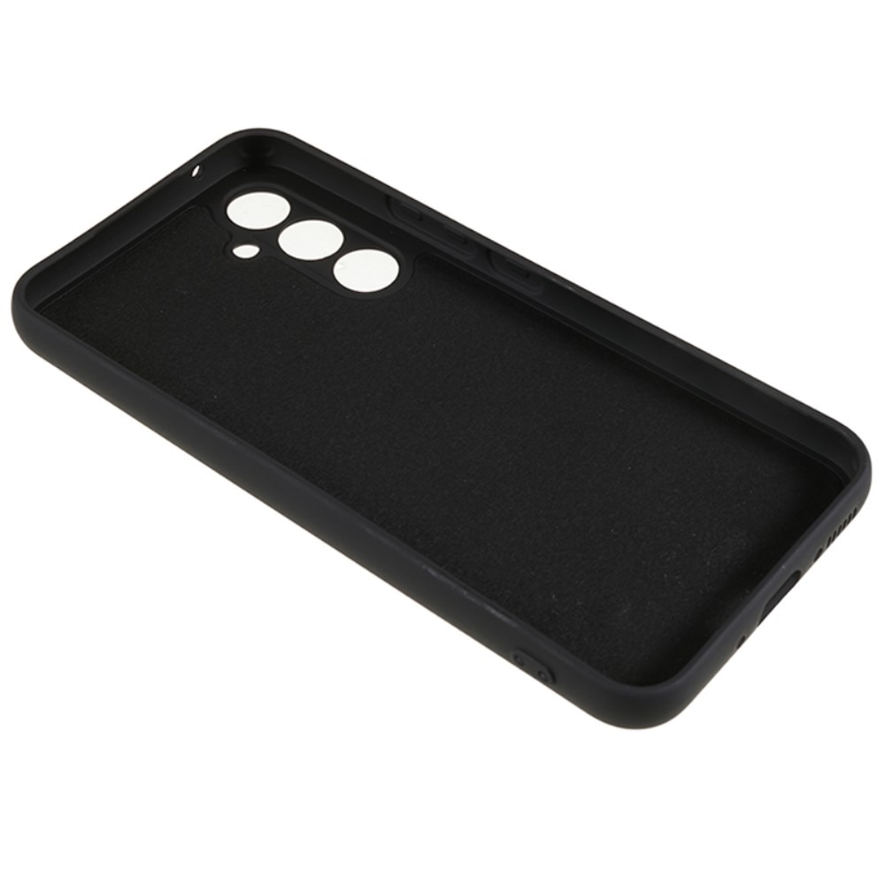 Coque TPU résistant aux chocs Samsung Galaxy S23 FE, noir