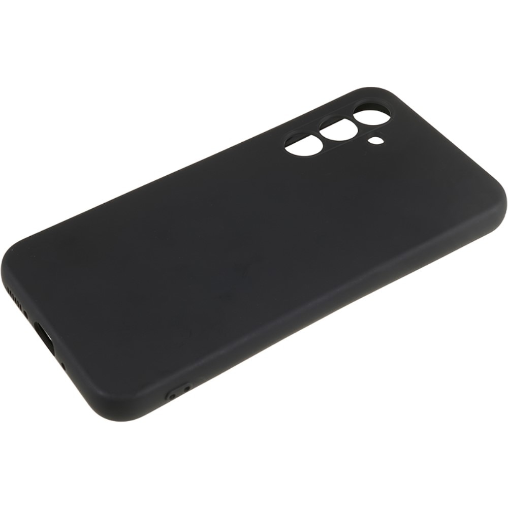 Coque TPU résistant aux chocs Samsung Galaxy S23 FE, noir