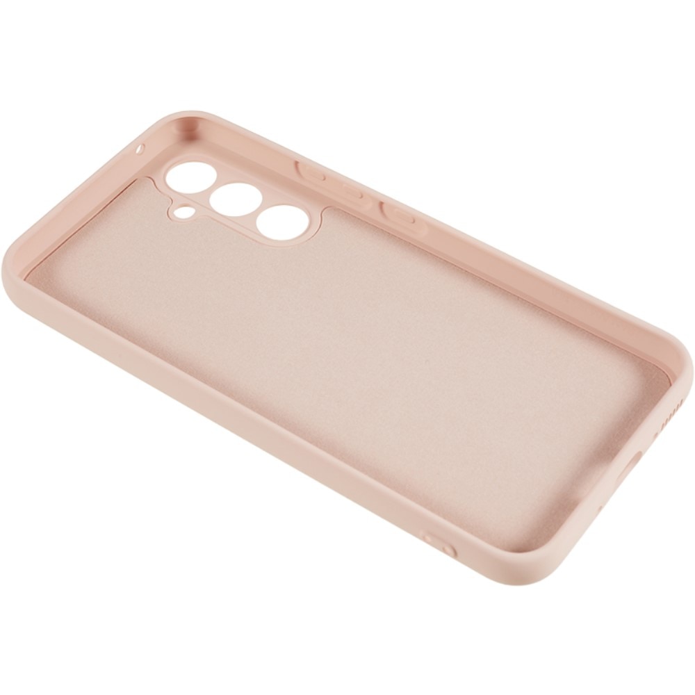 Coque TPU résistant aux chocs Samsung Galaxy S23 FE, rose