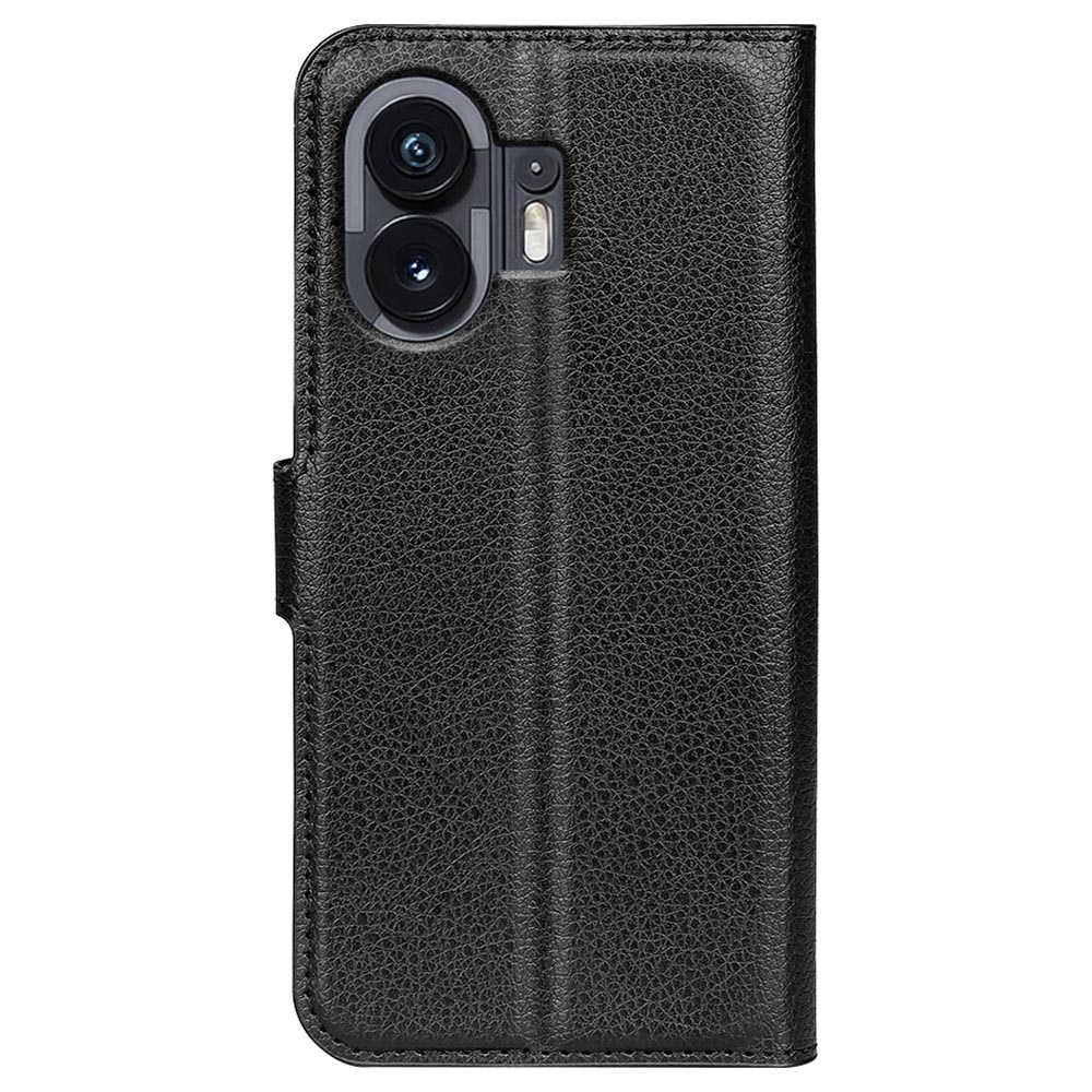 Coque portefeuille Nothing Phone 2, Noir