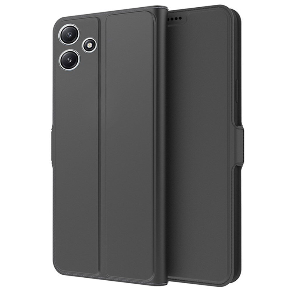 Étui portefeuille Slim Card Wallet Xiaomi Redmi 12 5G, noir