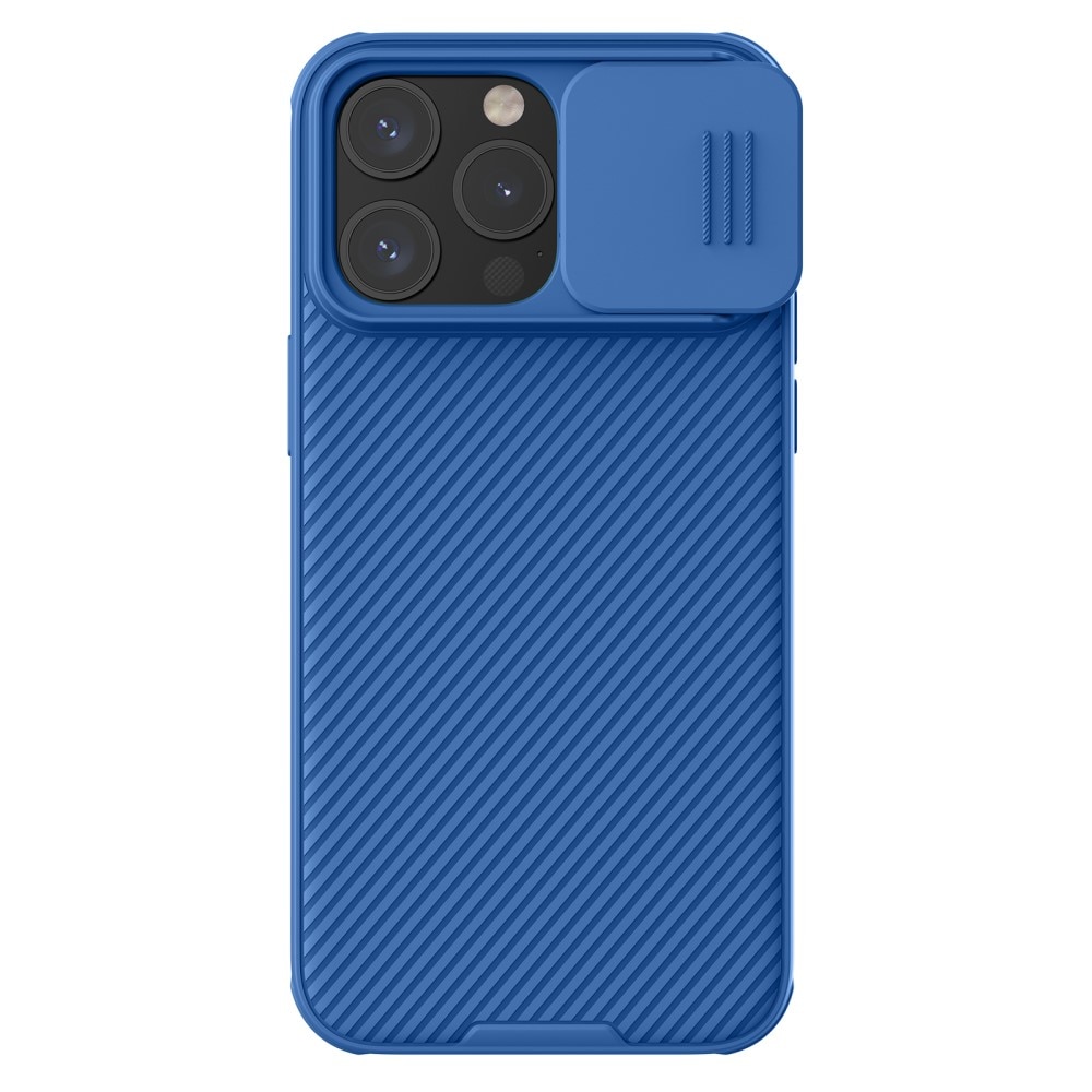 Coque CamShield iPhone 15 Pro Max, bleu