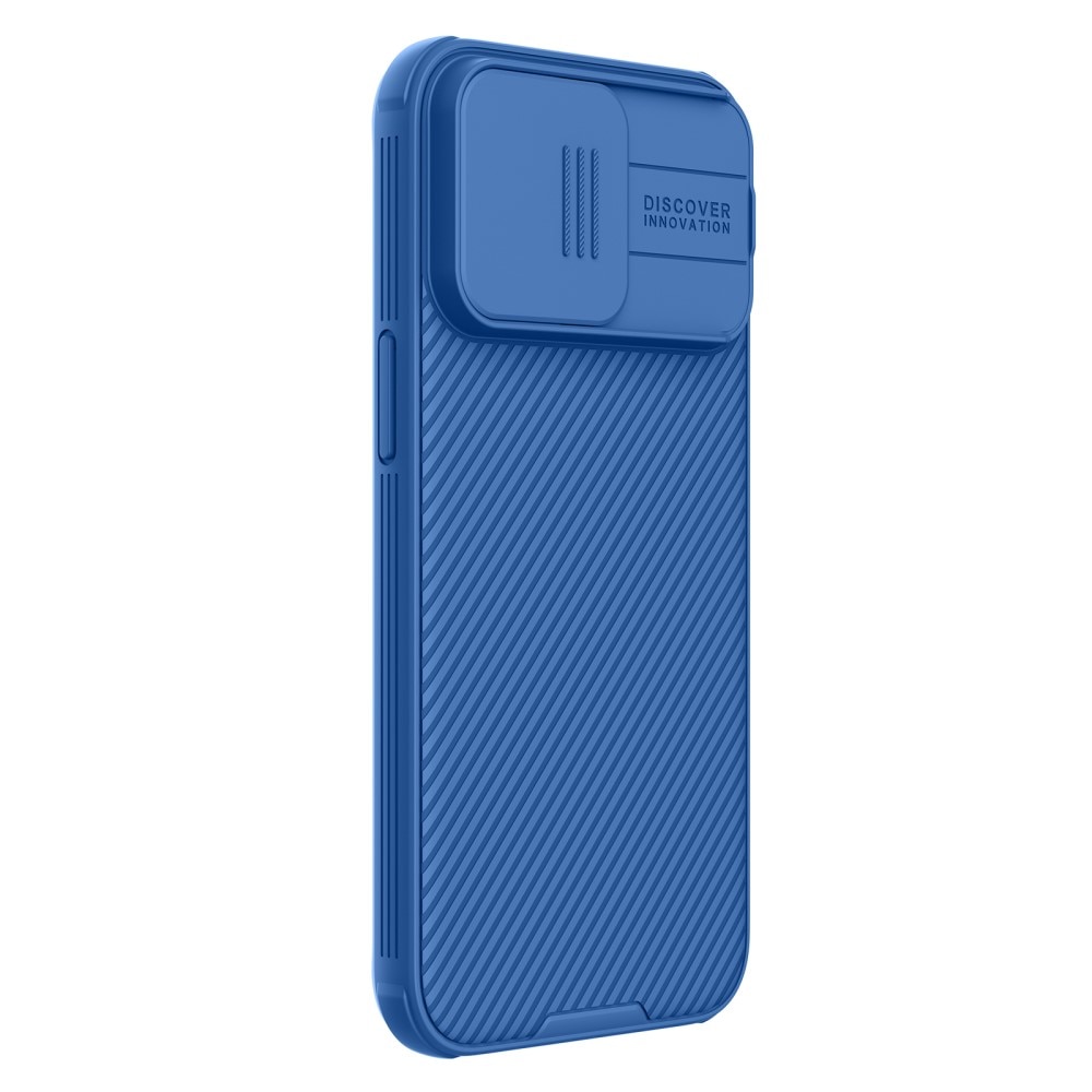 Coque CamShield iPhone 15 Pro Max, bleu