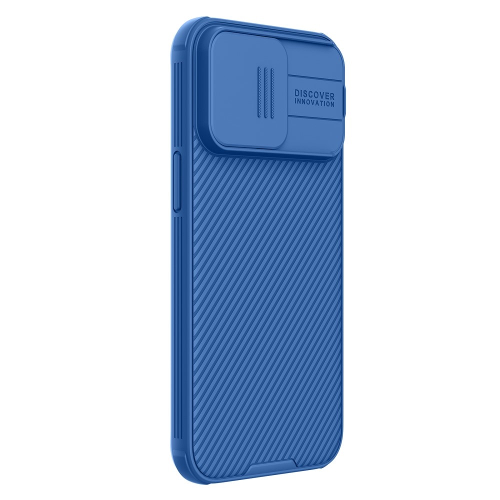 Coque CamShield iPhone 15 Pro, bleu