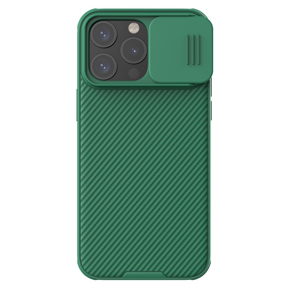 Coque CamShield iPhone 15 Pro, vert