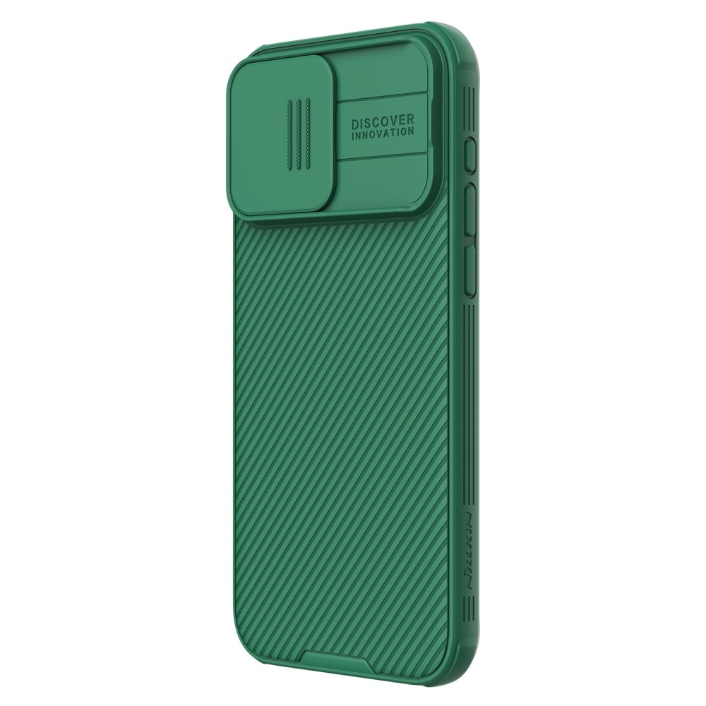 Coque CamShield iPhone 15 Pro, vert