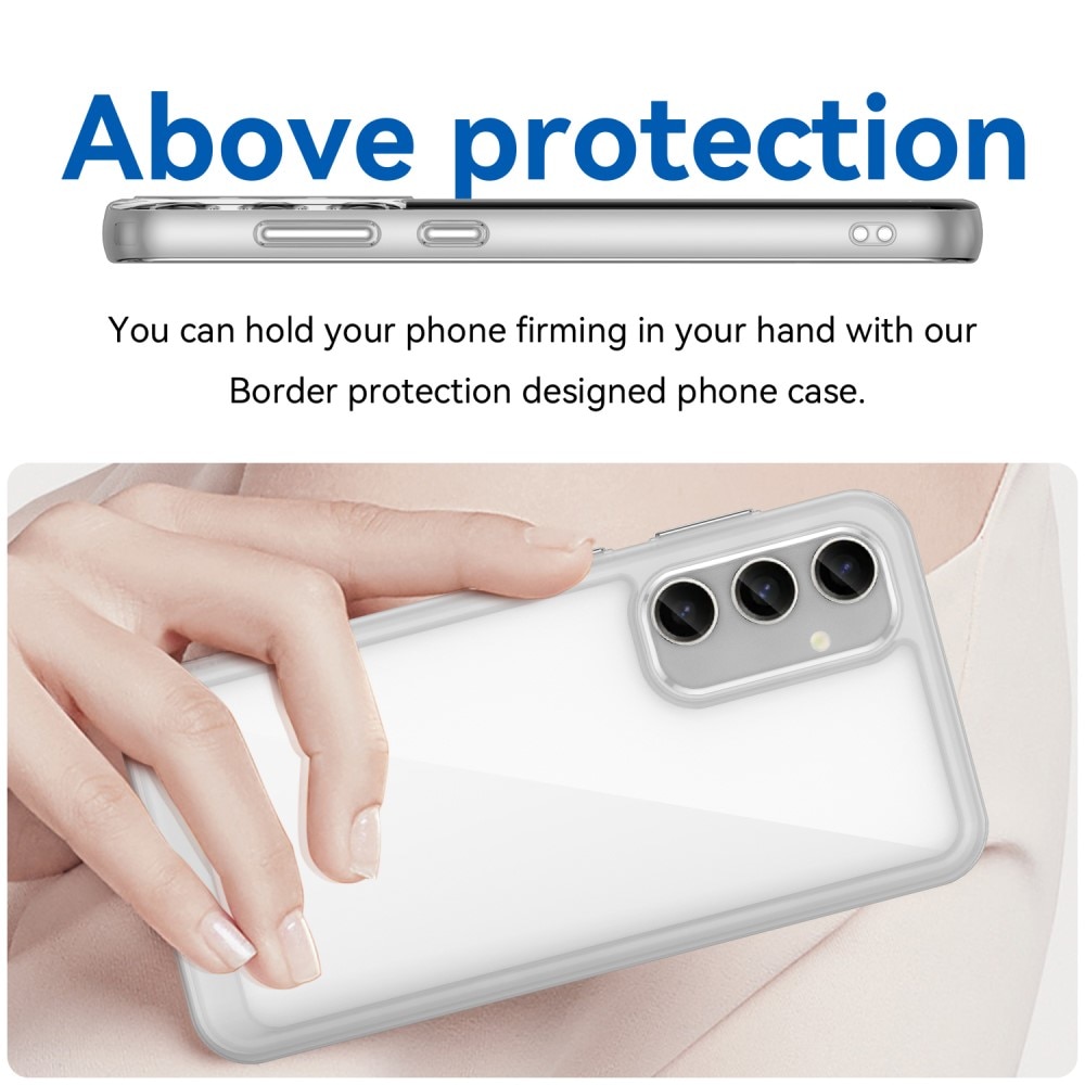 Coque Hybride Crystal Hybrid Samsung Galaxy S23 FE, transparent