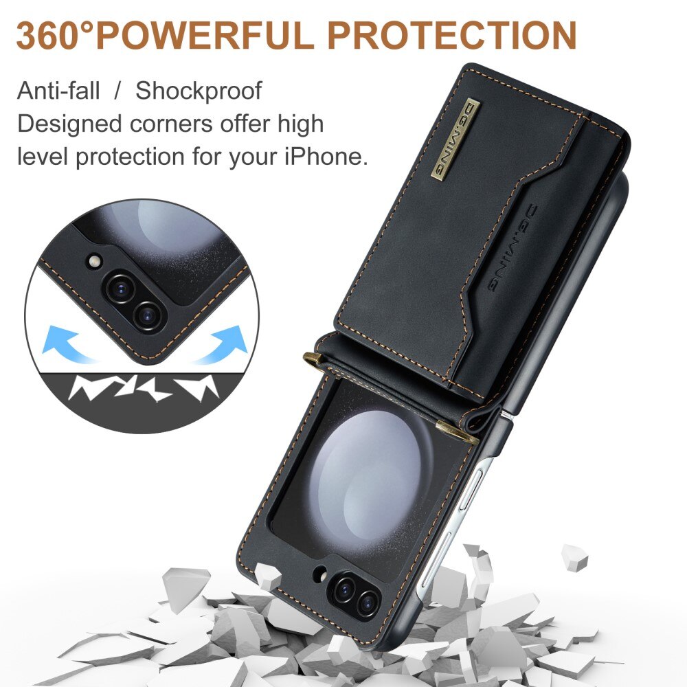 Coque Card Slot Samsung Galaxy Z Flip 6, Black