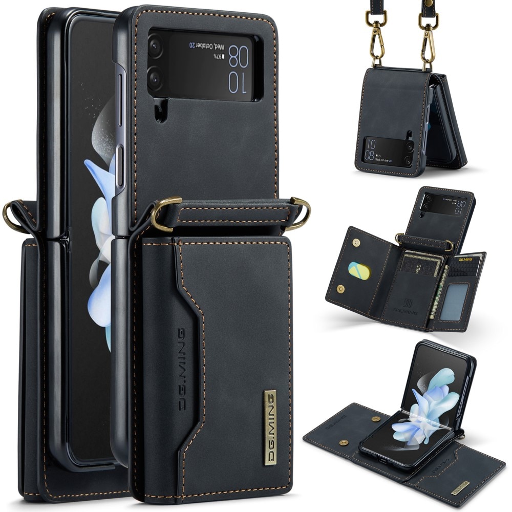 Coque Magnetic Card Slot Samsung Galaxy Z Flip 3, Black