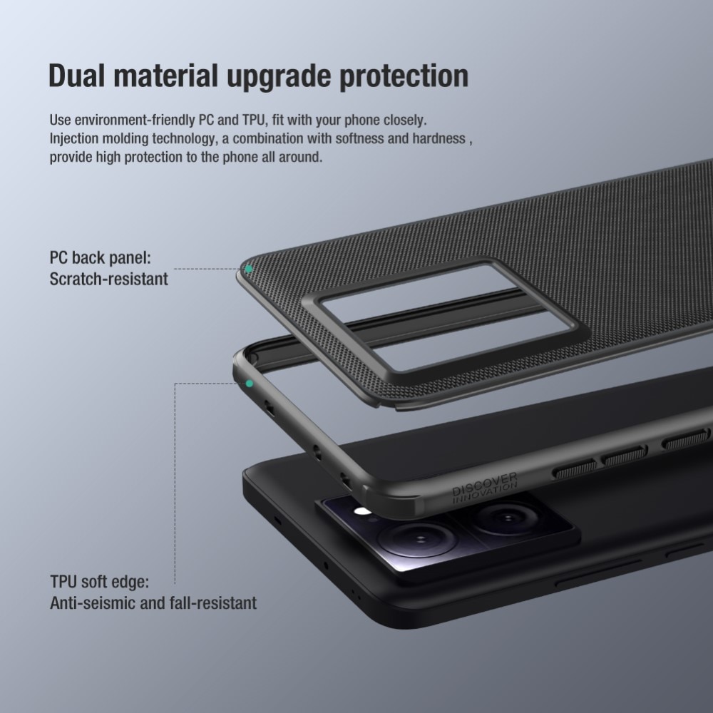 Super Frosted Shield Xiaomi 13T Pro, noir