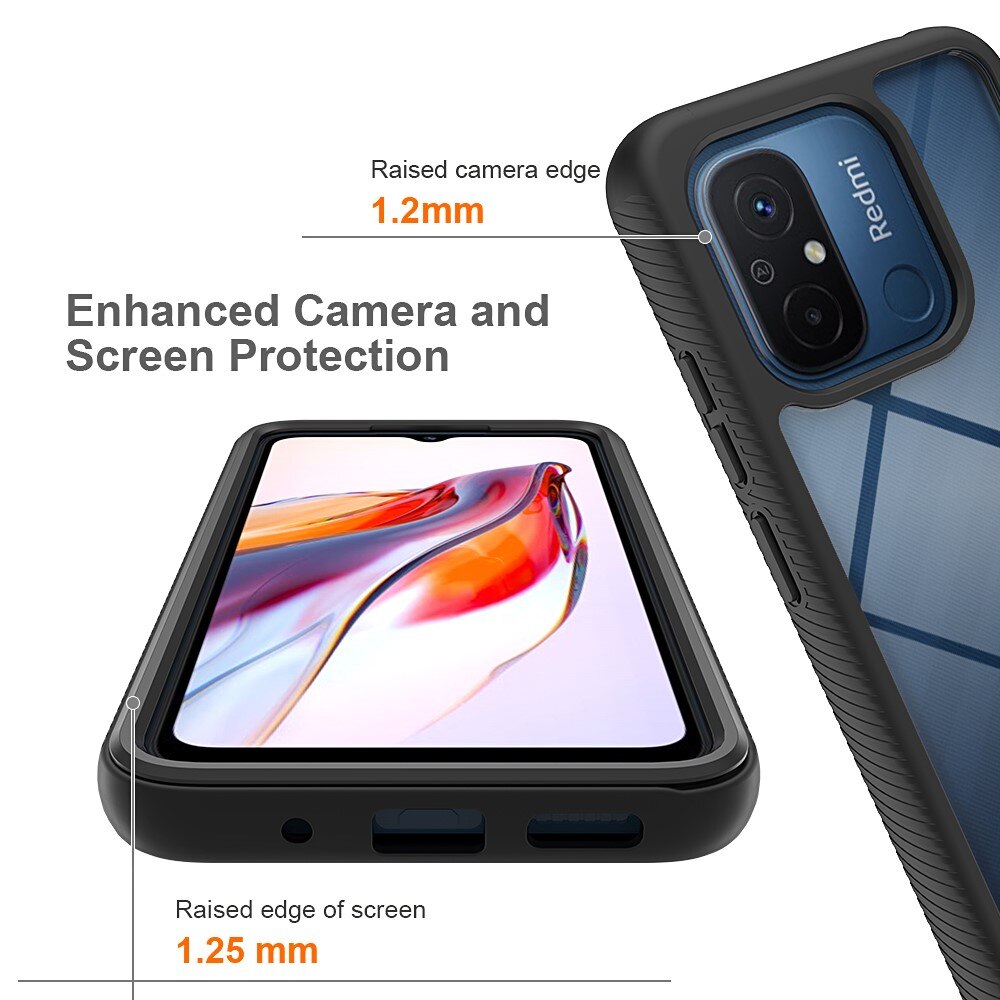 Coque Full Protection Xiaomi Redmi 12C, Noir