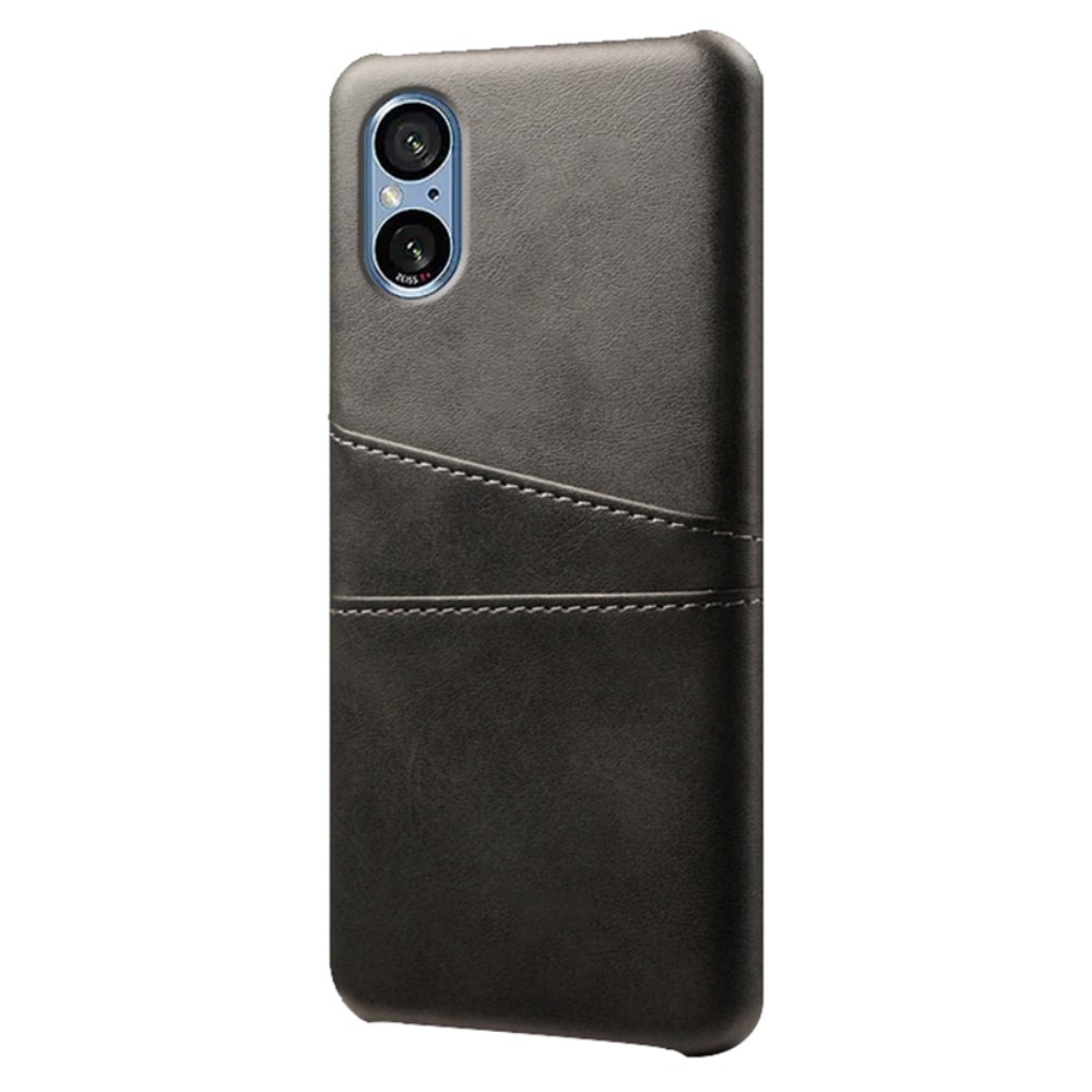 Coque Card Slots Sony Xperia 5 V, noir