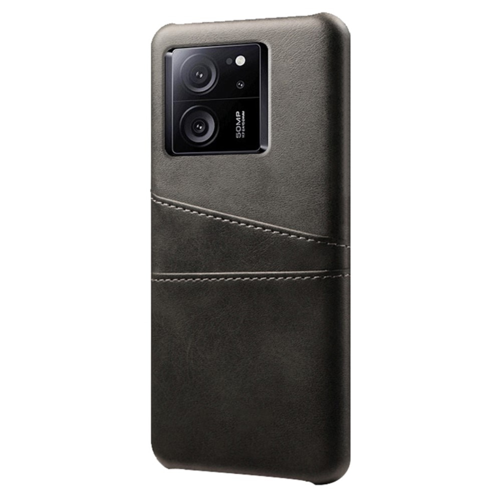 Coque Card Slots Xiaomi 13T, Noir