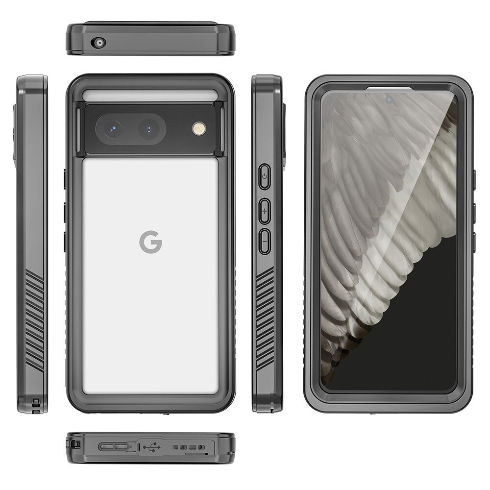 Coque étanche Google Pixel 8, transparent