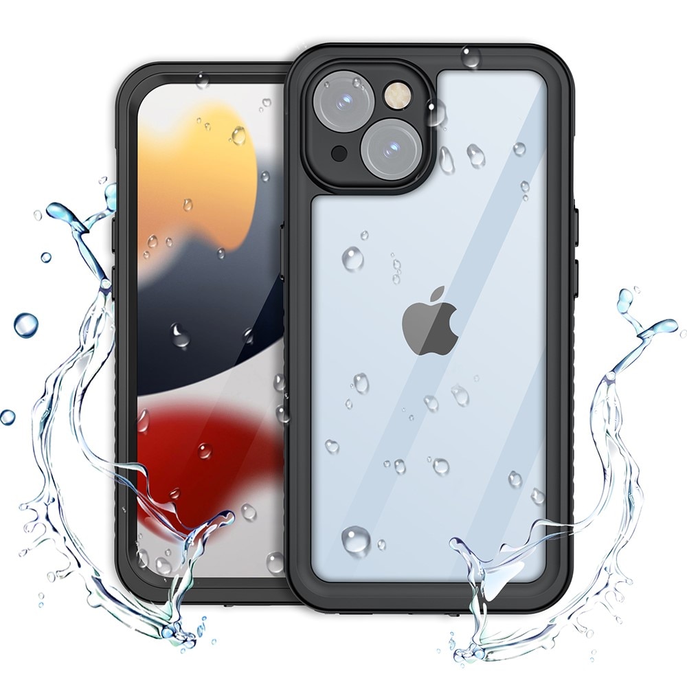 Coque étanche iPhone 15, transparent