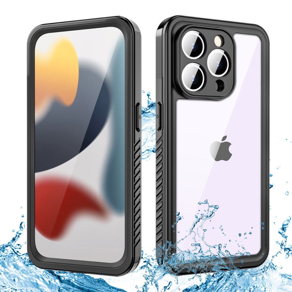 Coque étanche iPhone 15 Pro Max, transparent