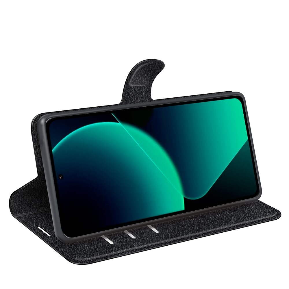 Coque portefeuille Xiaomi 13T Pro, Noir