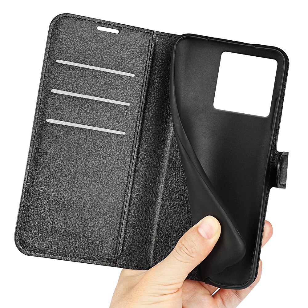 Coque portefeuille Xiaomi 13T Pro, Noir