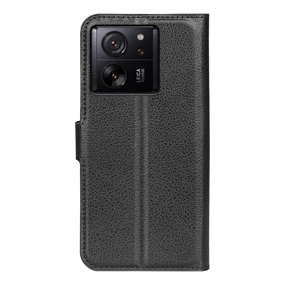 Coque portefeuille Xiaomi 13T Pro, Noir