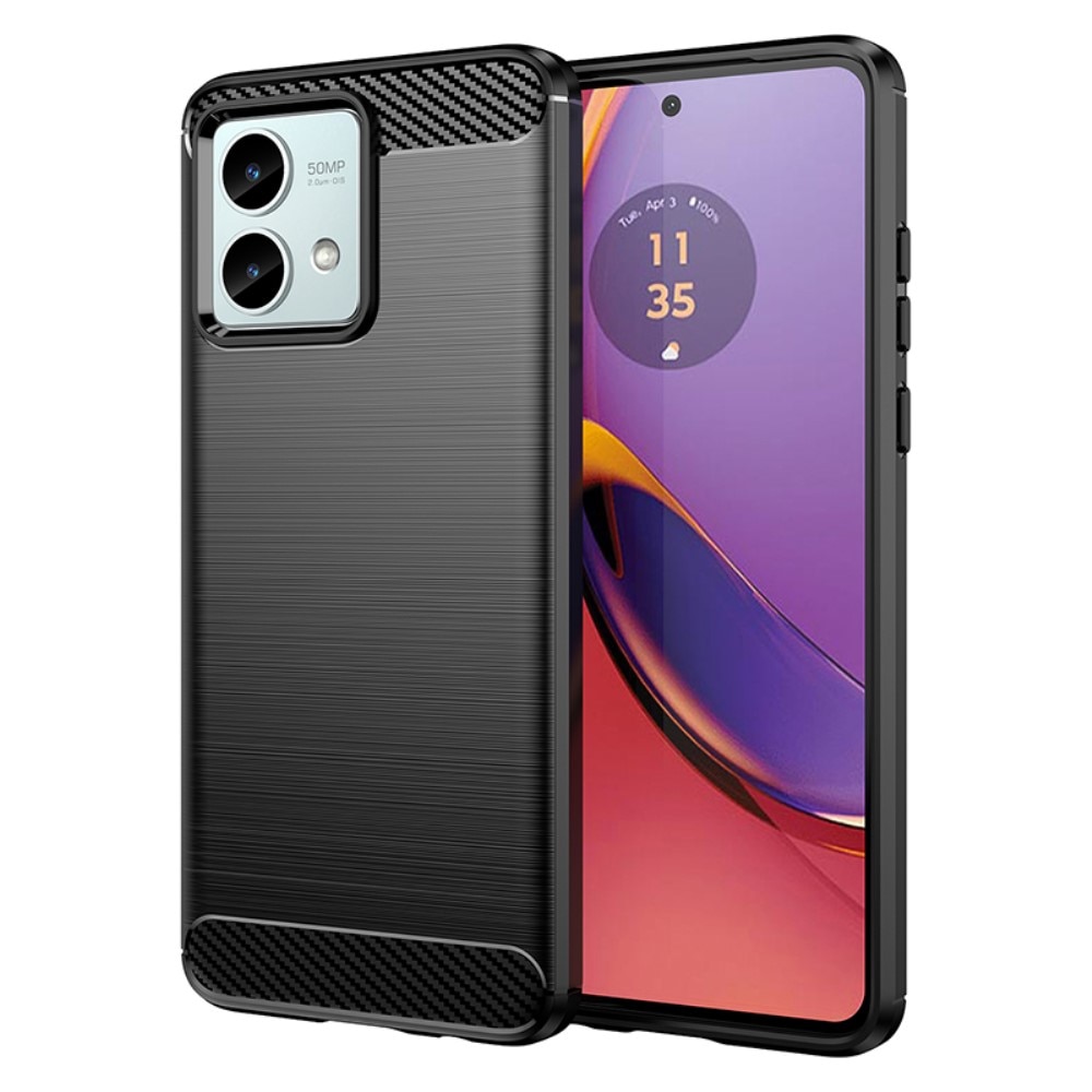 Coque TPU Brushed Motorola Moto G84, Black