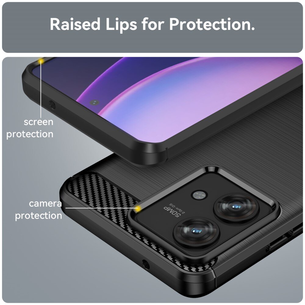 Coque TPU Brushed Motorola Edge 40 Neo, [FÄRG}