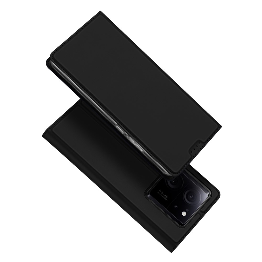 Étui portefeuille Skin Pro Series Xiaomi 13T, Noir