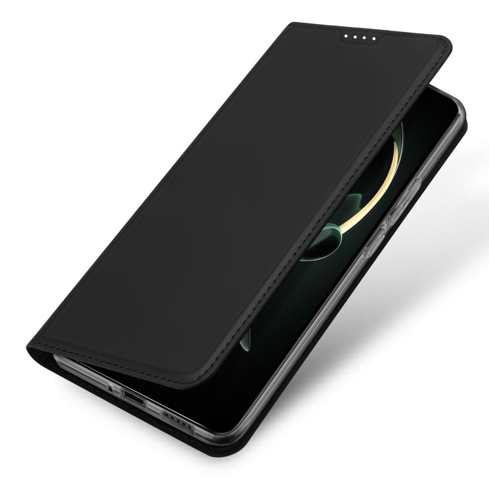 Étui portefeuille Skin Pro Series Xiaomi 13T, Noir