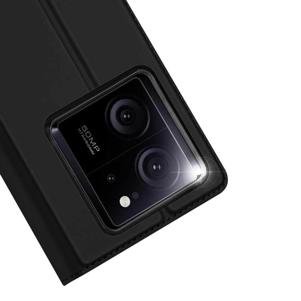 Étui portefeuille Skin Pro Series Xiaomi 13T, Noir