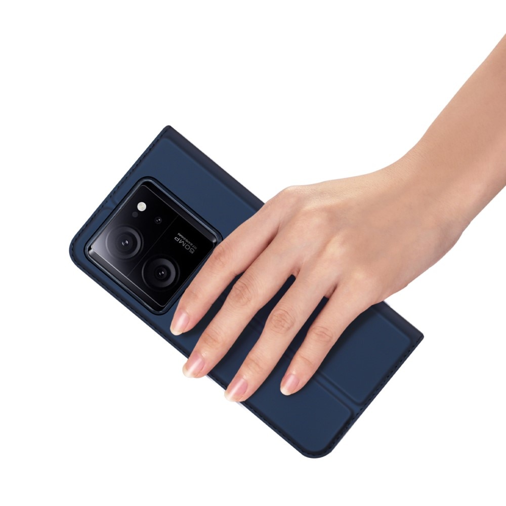 Étui portefeuille Skin Pro Series Xiaomi 13T, Navy