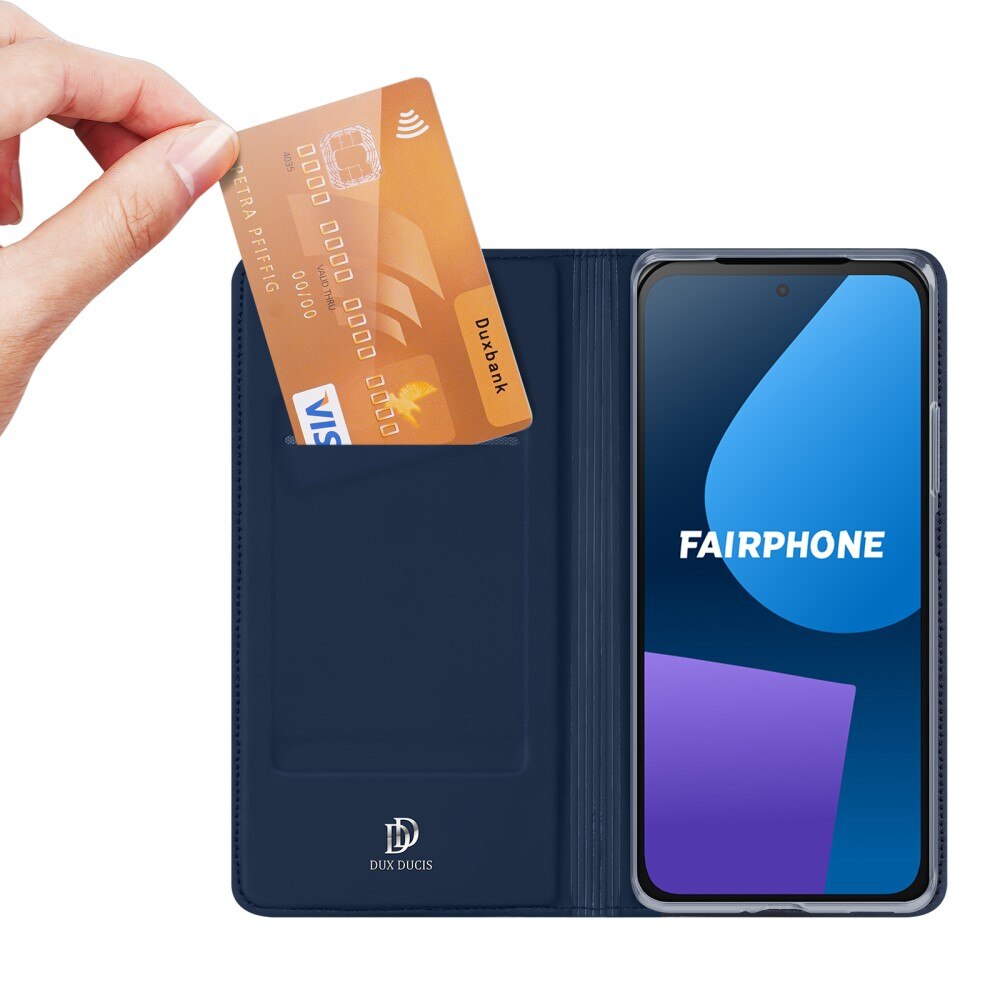 Étui portefeuille Skin Pro Series  Fairphone 5, Bleu