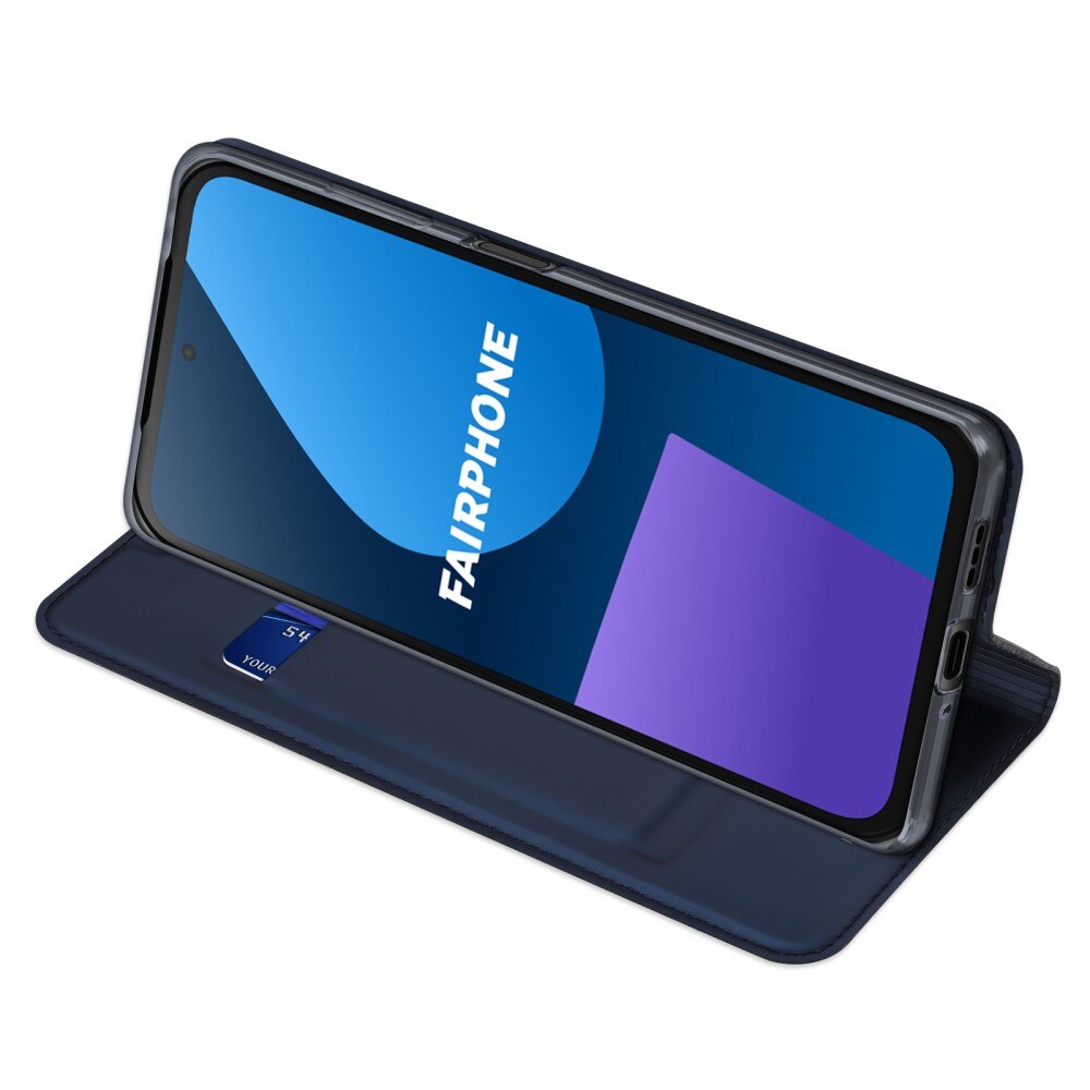 Étui portefeuille Skin Pro Series  Fairphone 5, Bleu