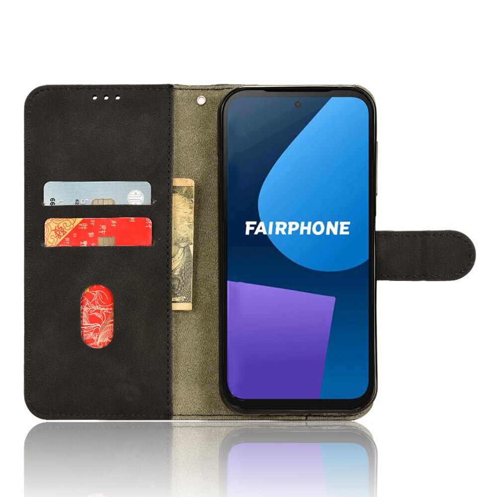 Étui portefeuille Fairphone 5, noir