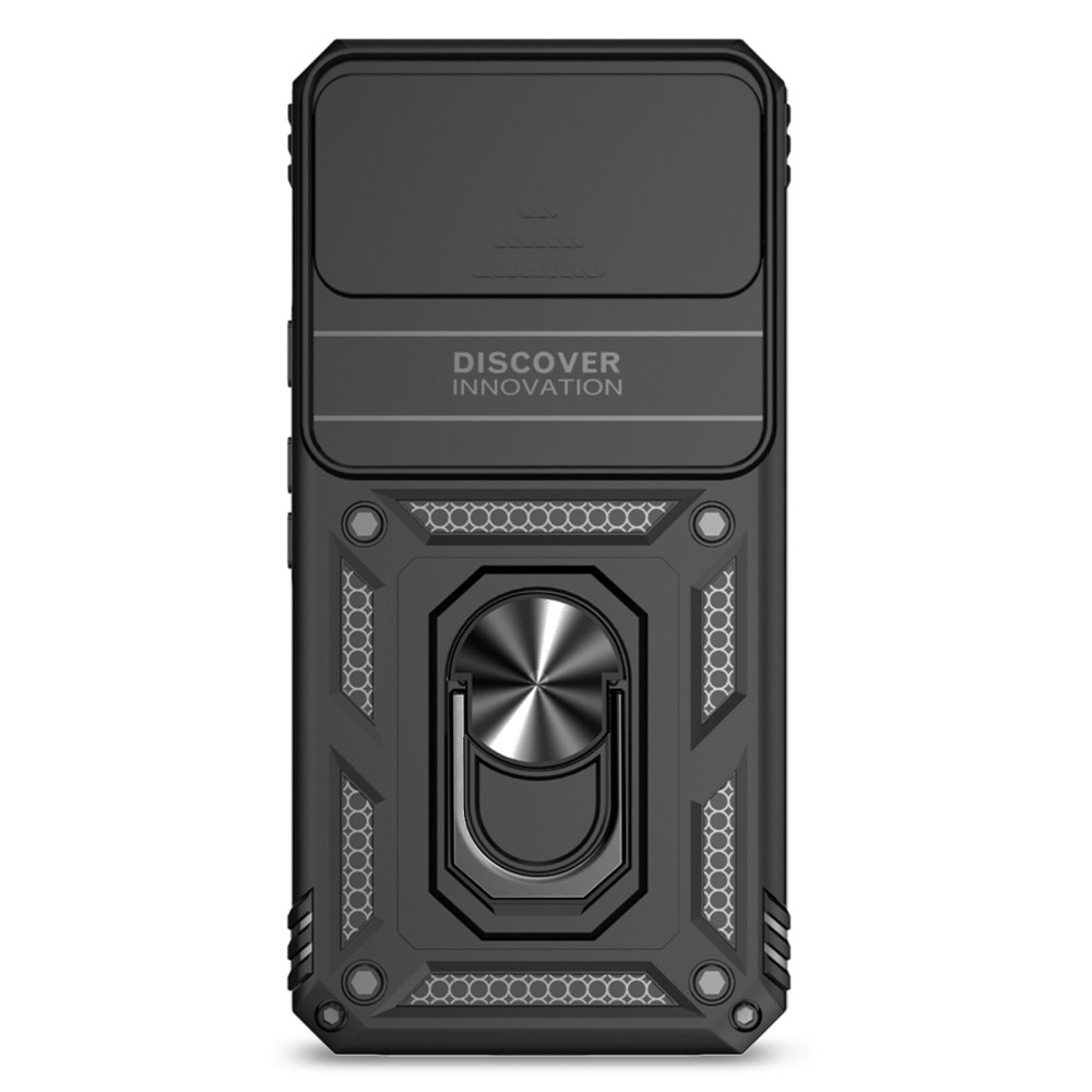 Coque Hybride Ring avec Protège Caméra Google Pixel 8, Noir