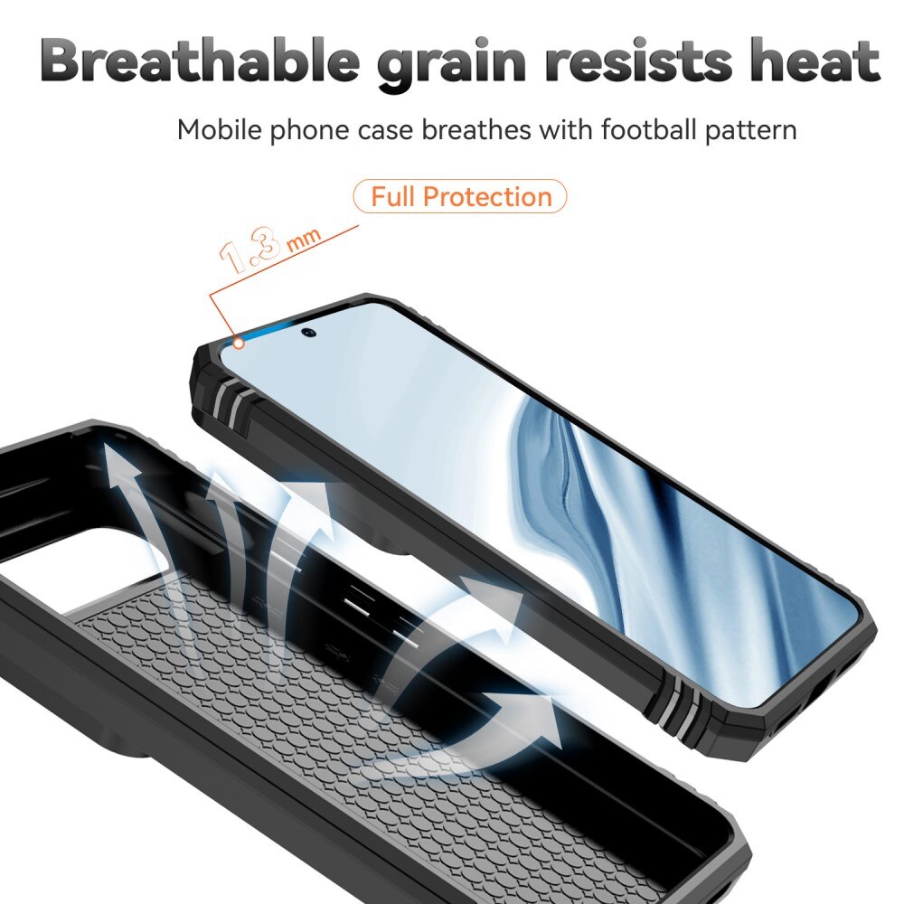 Coque Hybride Ring avec Protège Caméra Google Pixel 8, Noir